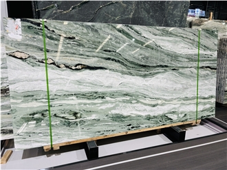 Chinese Victoria Green Marble Sab Marble Slabs