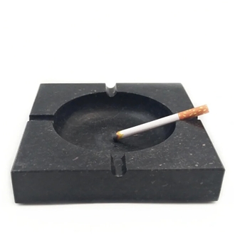 Custom Size Black Marble Ashtray