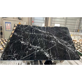 Italian Black Marble Slabs