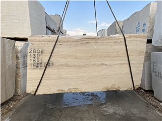 Ivory Travertine Blocks