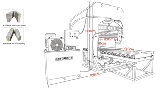 KSL-612YY STONE SPLITTING MACHINE