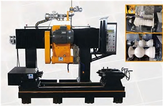 Two Pcs Baluster Cutting Machine - Balustrade Lathe Machine