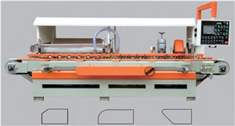 YCYP-200 Countertop Backsplash Bullnose Bevel Edge Polishing Machine