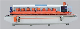 YSMP-1200 8 Head Stone Edge Profiling Polishing Machine