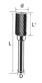 6Mm-Type A Carbide Burrs