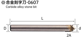 Carbide Alloy Stone Bit