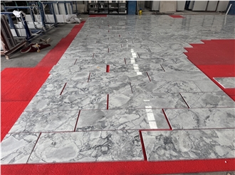Natural Quartzite Calacatta White  Floor Tile