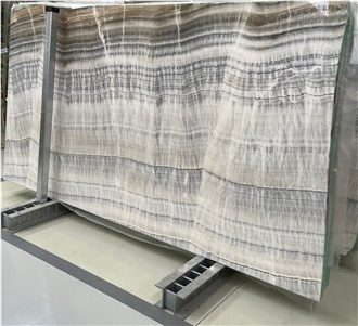 Silver Grey Onyx Slabs