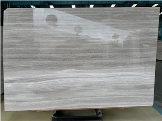 Chinese  White Wood  Natural Wooden Marble For  Tiles