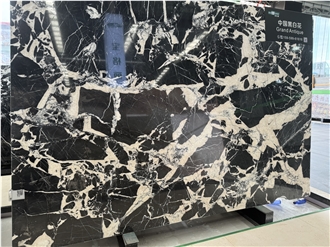 Local Napoléon Black Marble Big Slabs For Floor  Tiles