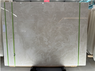 Turkish Aran White Beige Marble Tiles For Interior Design