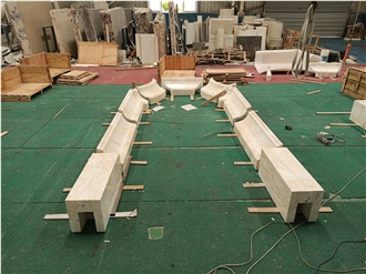 Spider Gold Marble Door Frame With Elegant Gold Veining