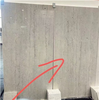 White Travertine, Travertino