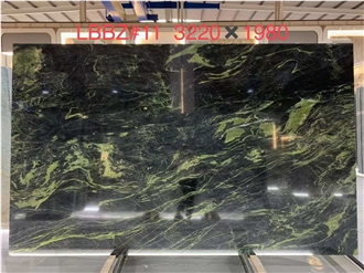 Dark Green Marble Slabs