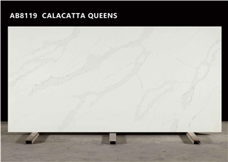 AB8119 CALACATTA QUEENS Quartz Slabs