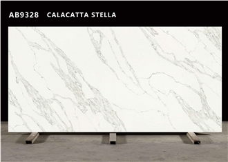 AB9328 CALACATTA STELLA Quartz Slabs