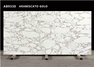 AB9330 ARABESCATO GOLD Quartz Slabs