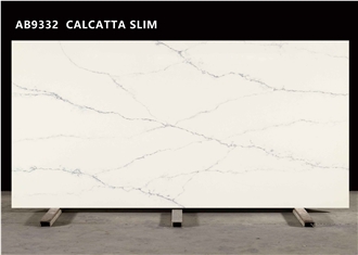 AB9332 CALACATTA SLIM Quartz Slabs