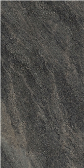 Dark Grey Galaxy Sintered Stone Slabs 1200*600Mm