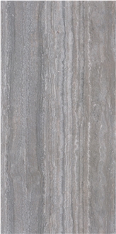 Silver Travertine - Grey Travertine Sintered Stone Slabs 1200*600Mm