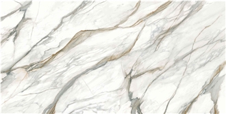 ST018T BEGONIA GOLD Printed Quartz Slabs