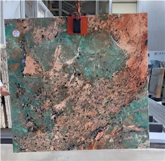 Amazonite Green Granite Slabs