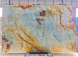 Botanic Blue Quartzite Slabs