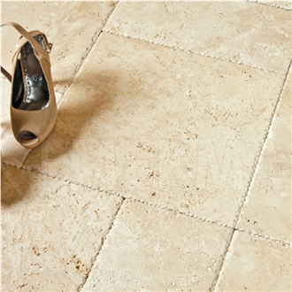 Classic Natural Travertine Versailles Pattern Set