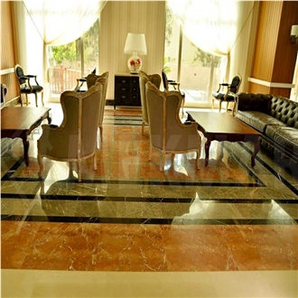 Rosso Alicante Marble Slabs Tiles