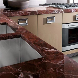 Rosso Levanto Marble Tiles