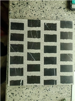 Black Mosaic Terrazzo Slabs&Black Mosaic Terrazzo Tile