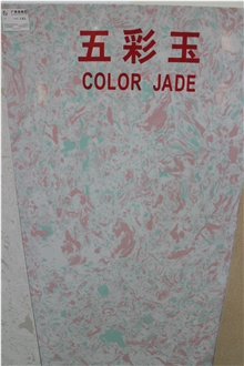 Color Jade Engineered  Artificial Stone Slabs ,Big Slabs