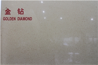 Golden Diamond Engineered Artificial Stone Slabs