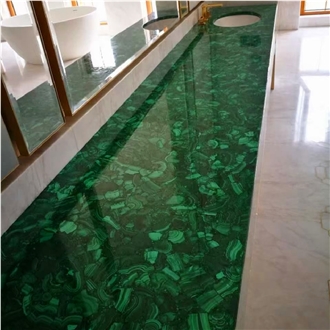 Green Semiprecious Stone Slab  Semiprecious Stone Tiles