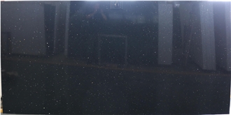 Quality Assured Crystal Black Quartz Slabs