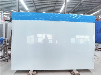 Yugoslav White Artificial Marble Artificial Stone Slabs
