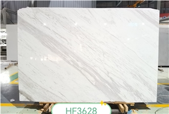 Beautiful Quality-Ensured Jazz White Marble Slabs For Indoor Deco