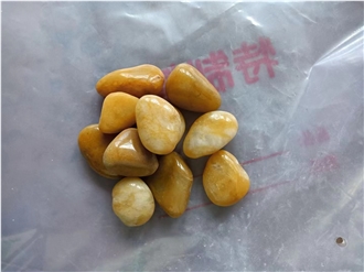 Colorful Beautiful Mixed Pebble Stone For Outdoor Deco