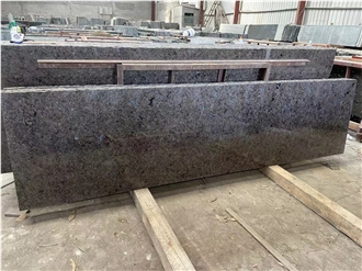 Dark Brown Labrador Antique Granite Slabs, Tiles For Floor
