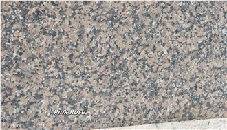 Elegant Pink Rose Granite Tiles For Floor