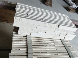Elegant White Marble Stone Veneer