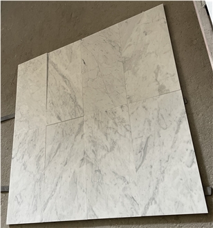 Exquisite Carrara White Marble Tiles For Luxurious Design