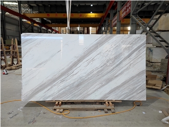 Exquisite Volakas Marble Polished Slabs