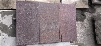 Hot Sale Paving Stone Red Porphyry Cobbe Stone