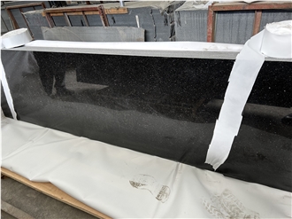 Lighting Color Black Galaxy Granite Countertop,Promotional Price