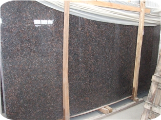 Polished English Brown Granite Slabs