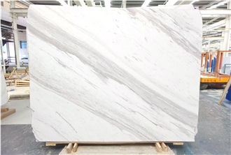 Volakas White With Classical Vein Marble Wall Tiles, Best Price