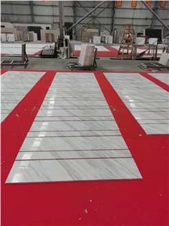 Wholesale Volakas White Marble  Floor Tile