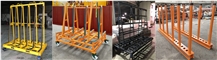 A Frame Transportation Rack