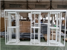 Ceramic Tile Sliding Stand Rack, Timber Also Available